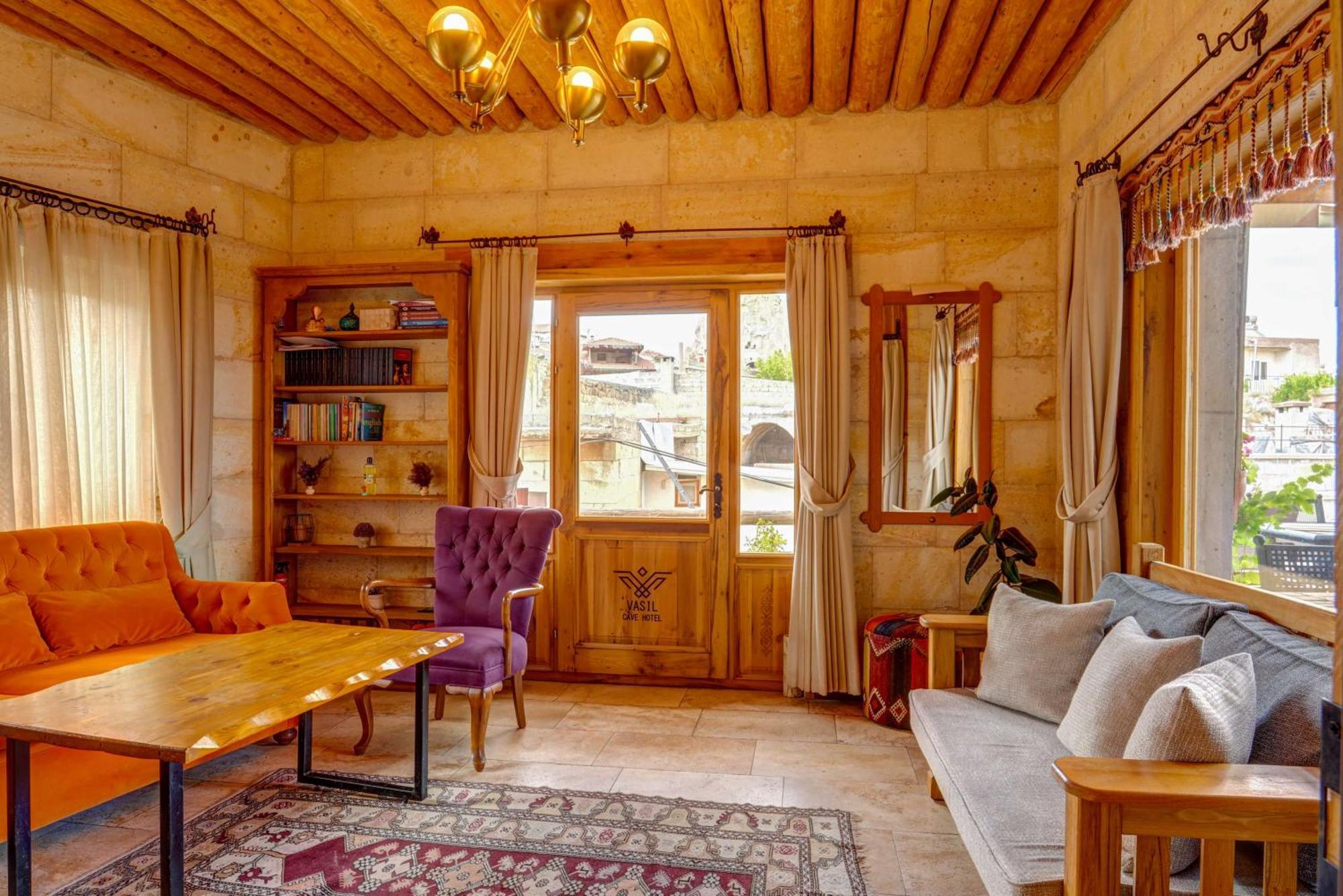 Vasil Cave Hotel 乌奇希萨尔 外观 照片