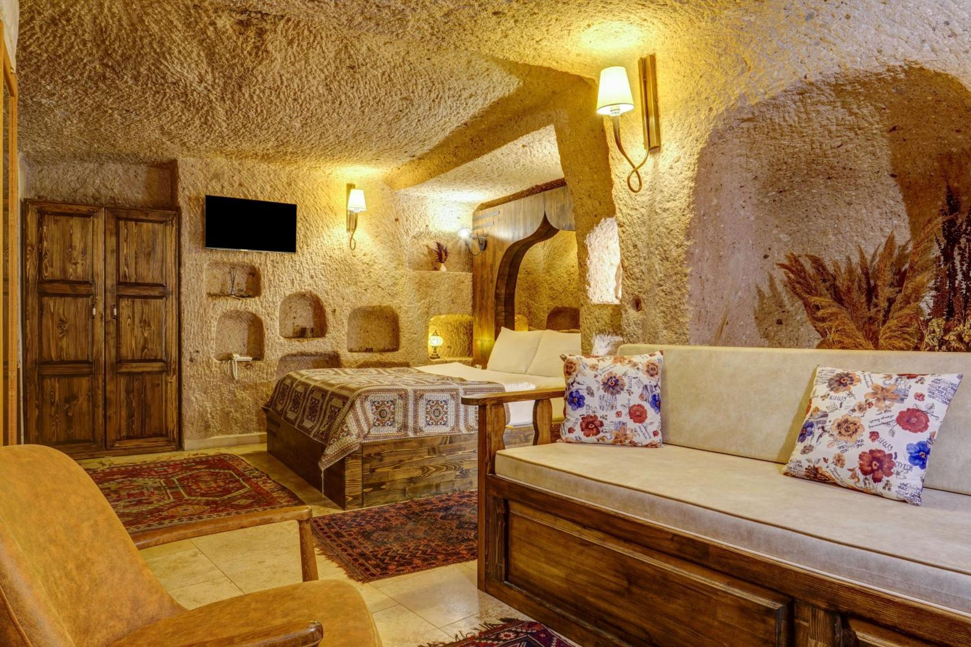 Vasil Cave Hotel 乌奇希萨尔 客房 照片