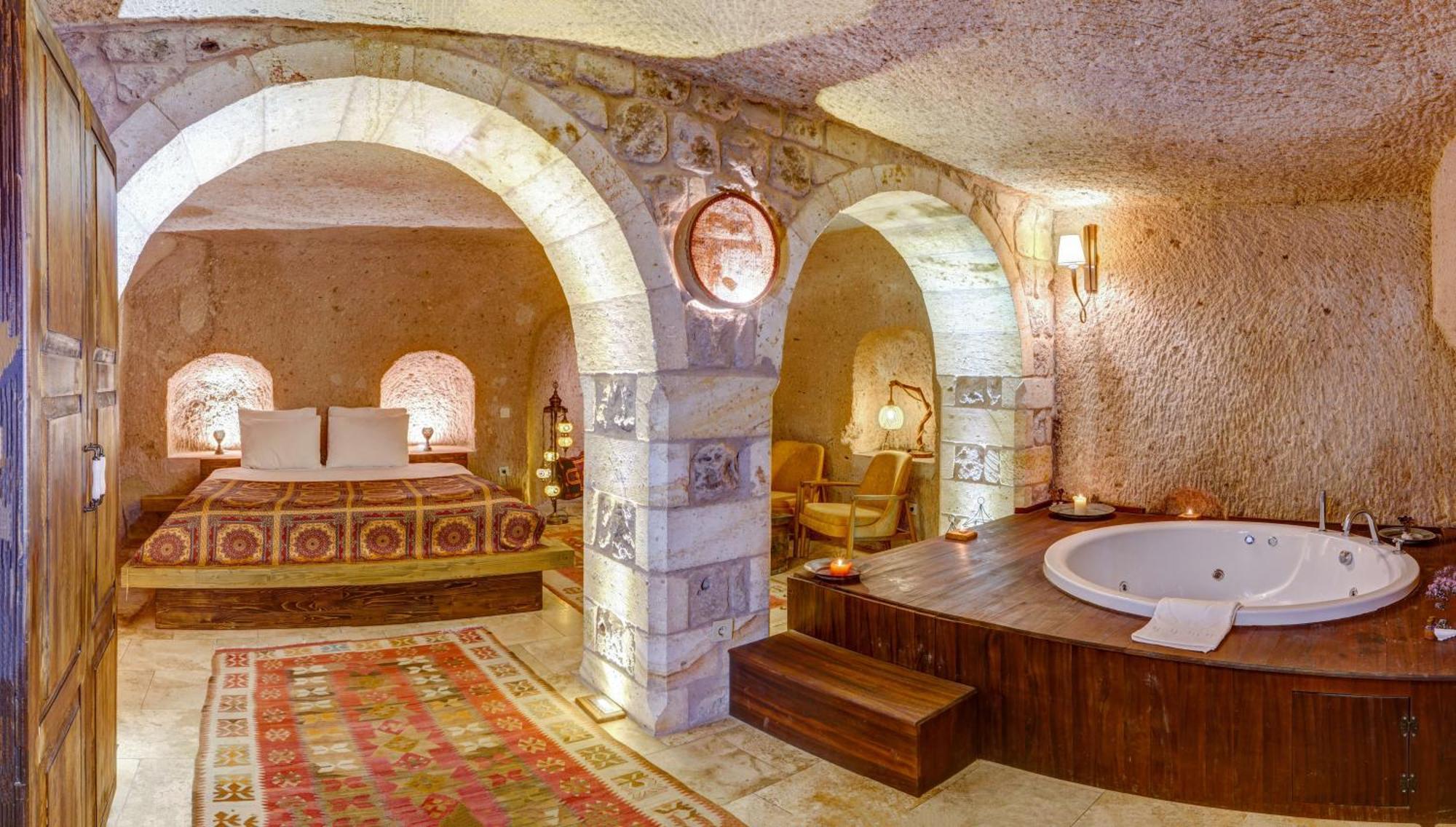 Vasil Cave Hotel 乌奇希萨尔 客房 照片